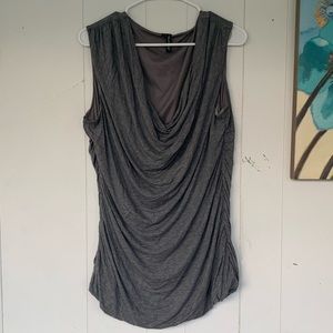 Maurices Ruched Cowl Neck Tank